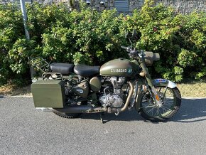 Royal Enfield Bullet 500, unikátní edice ČSR armády TOP, DPH - 6