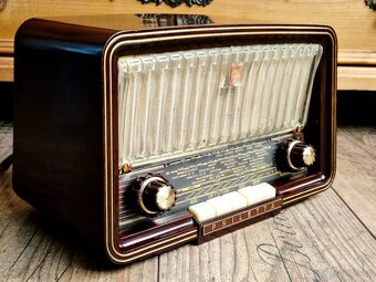 Staré rádio Philips Philetta B2D93U, 1959-60 - 6