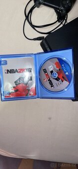PS4 slim 500GB + hry zdarma (nba 2k, mafia) - 6