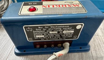 Trafo MARKLIN - Transformátor MARKLIN -soubor zdrojů MARKLIN - 6
