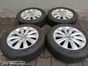 5x100 16 6J ET45 orig.Seat Arona,Kamiq,T-cross vč. zim pneu - 6