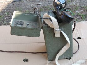 Válečný polní telefon Ericson, ruský, rarita. - 6