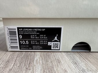 NIKE AIR JORDAN 4 SB Navy - 6