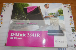 ADSL2+ modem s routrem D-Link DSL-2641R - 6