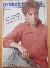 8 x módní časopis PRAKTICKÁ ŽENA. 1989 - 6