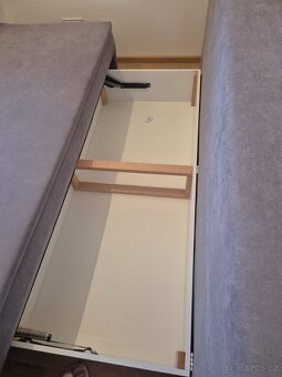 Rozkládací sedačka s úložným prostorem - 6