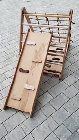 Žebřiny piklerové TROJÚHELNÍK+ skluzavka -50% - 6