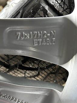 Mercedes C , W 205 , 225/50/17 zimní sada - 6