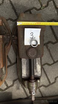 Strojní svěrák frézovací a vrtací , otočný ,naklápěcí - 6