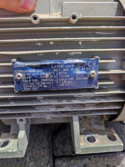 Elektro motory 2,2kW - 1,5kW - 0,75kW - 6