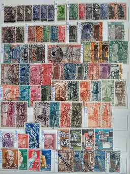 Poštovní známky v albu - protektorát - 6