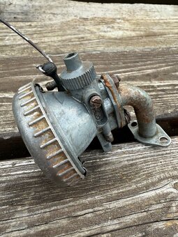 JAWA 550 pařez levostranný karburátor - 6