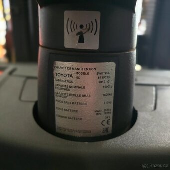 Toyota BT SWE 120L • 2019 • Duplex • sklopná plošina • 1600 - 6