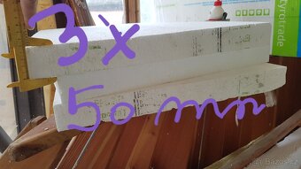 polystyren fasádní, zbytky ze stavby - 6