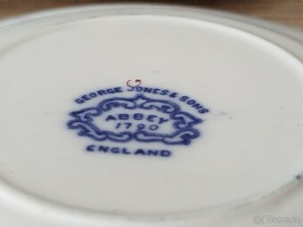 Sada talířků anglický porcelán - 6