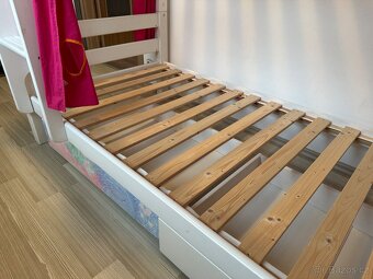 Dřevěná palanda s matracemi 90x200 - 6