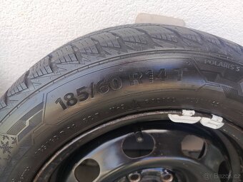 KOMPLETNÍ ZIMNÍ KOLA FABIA II BARUM POLARIS5 185/60 R14 ET38 - 6
