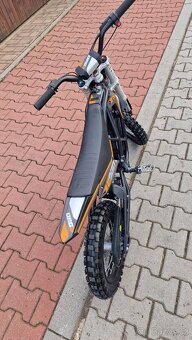 Elektrická motorka MRM eDIRT 2000W 60V oranžová - 6