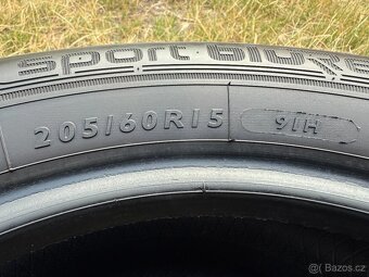 4x Letní pneu Dunlop Sport BluResponse - 205/60 R15 - 90% - 6