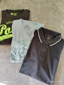 Košile a trika vel.M/L:celkem 6ks - 6