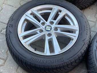 Alu kola 5x112 6,5J et46 original Seat Leon 205/55 R16 - 6