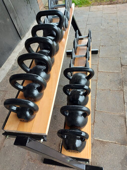 Profi ocelolitinový kettlebell 4 - 32kg - 6