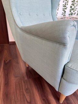 Křeslo ušák IKEA STRANDMON - 6