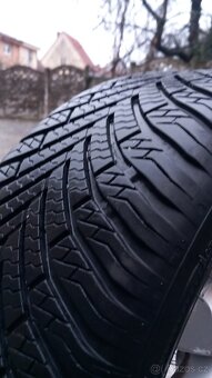 Alu kola 5x112 r16 obutí pěkně zimní pneumatiky 205x55 r16 - 6