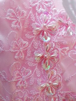 Dívčí, sváteční šaty vel. 3-4roky - 6