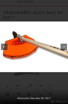 Prodám křovinořez Oleo-Mac BC 530T - 6