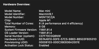 Mac Mini M1 8GB/512GB + dock - 6