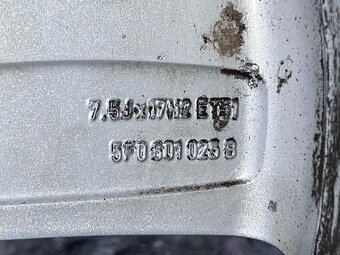 Original 3x ALU kola Seat 17" 7,5J ET51 + pneu 225/45/R17 - 6