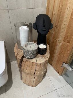 okrasné interiérové špalky výška 50 cm, šířka 40 cm - 6