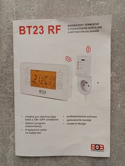 Pokojový termostat. - 6