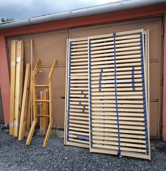 DOVOZ MOŽNÝ dvoupatrová postel 90x200 a 140x200 - 6