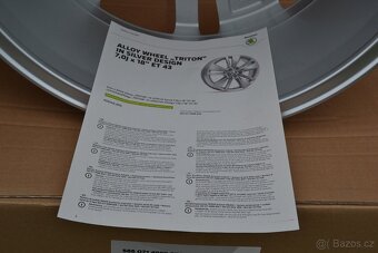 5×112 R18 Hliníkové disky Originál Škoda Kodiaq Model Triton - 6