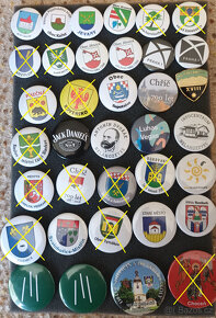 samolepky ERBY - konvolut + placky - 6