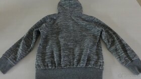 Flessová mikina ,mikina s kapucí a svetřík vel. 122 - 6