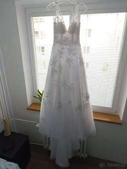 Svatební šaty velikost 6 - 6
