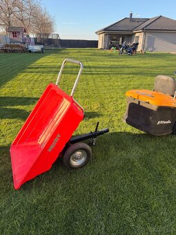 Riwall PRO RLT 92 HRD + sklopný vozík - 6