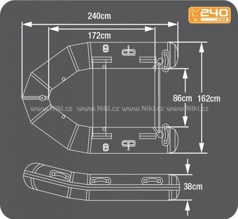 Fox Nafukovací Člun Inflatable Boat 240 Air Deck S Nafukov - 6
