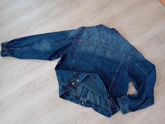 PÁNSKÁ DŽÍNOVÁ BUNDA - vel.XXL / zn.Casual Wear - 6