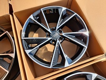 Sada ALU 5x112 R19 design RS ⚫MACHINED BLACK⚫ - 6