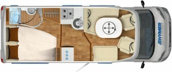 Prodám obytné auto Hymer T554 cl - 6