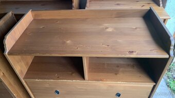 Ikea Leksvik komoda dřevo masiv Hemnes - 6