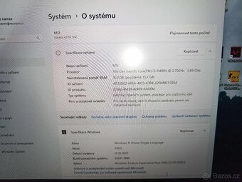 Herní notebook MSI Katana GF76 17.3" FHD - 6