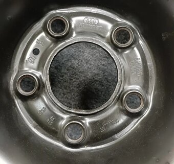 Plechové disky Audi 7Jx16 ET39 5x112 66,6 - 4ks - 6