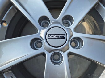 sada 4kusů 15" alu disků FONDMETAL  Škoda Octavia, VW - 6