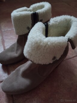 Kozačky s kožíškem 41  Rieker - 6
