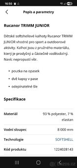 Chlapecké zateplené kalhoty TRIMM - 6